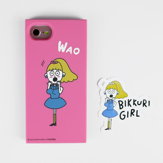 iPhone SE/7/8 Case - Candies x Kazuharinnu - Bikkuri Girl