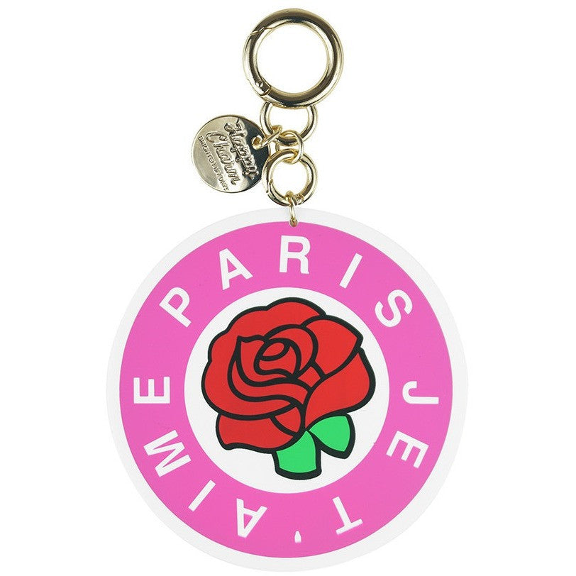 Happy Charm - I Love You Paris - Pink (2 sizes available) - Accessories - Candies Gifts