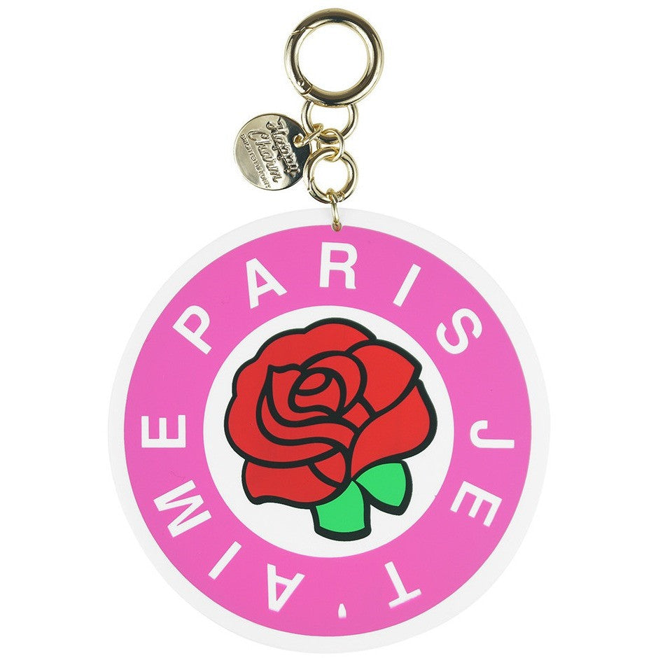 Happy Charm - I Love You Paris - Pink (2 sizes available) - Accessories - Candies Gifts