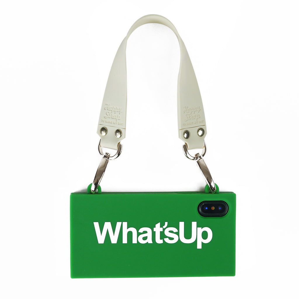 iPhone X/Xs Handbag Case - What's Up