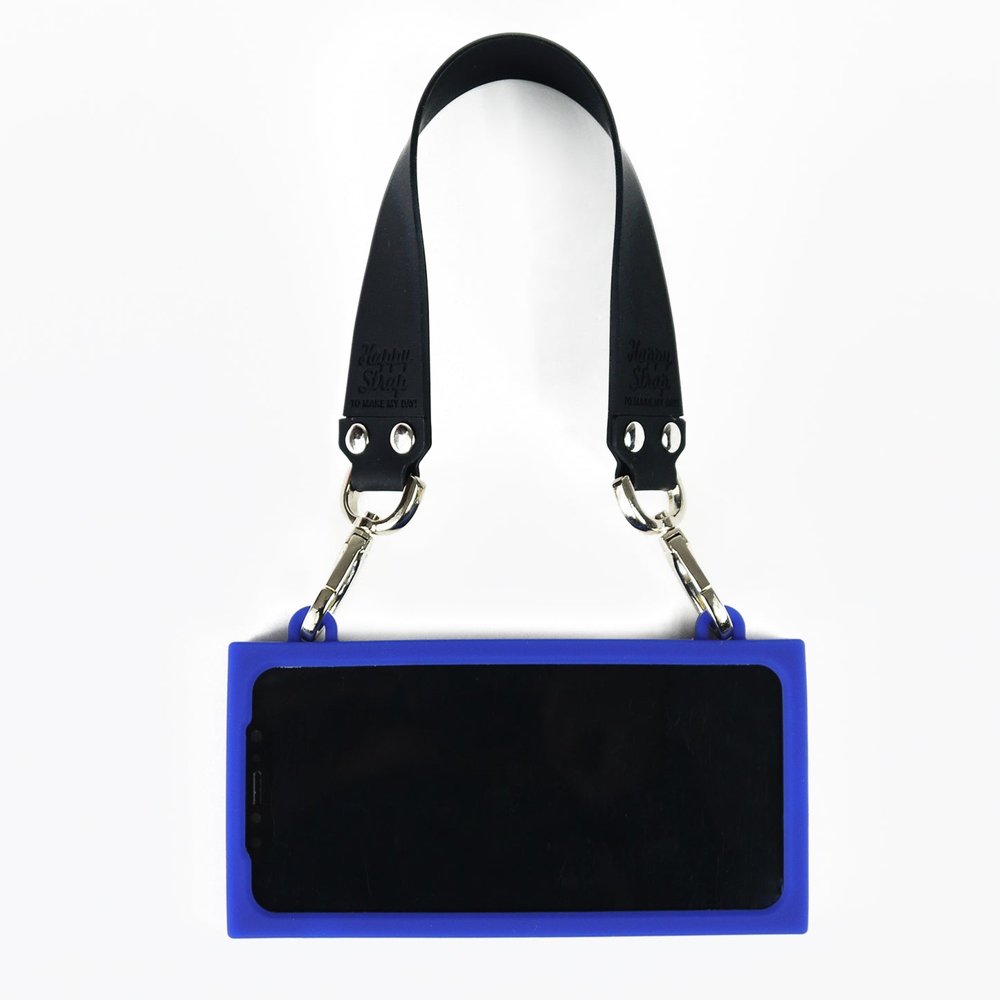 iPhone X/Xs Handbag Case - Nice to Meet You (Blue)