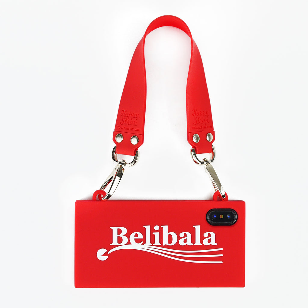 iPhone X/Xs Handbag Case - Belibala (Red)