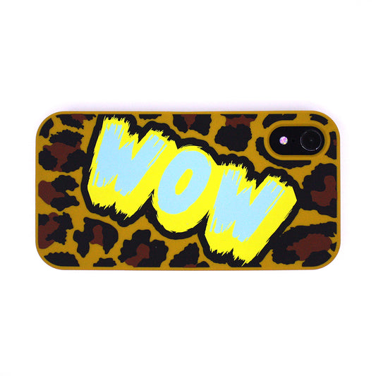 iPhone XR Simple Case - Leopard (WOW)
