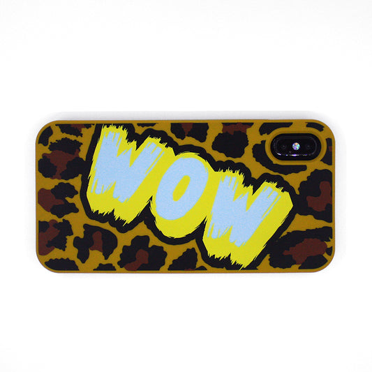 iPhone XS Max Simple Case - Leopard (WOW)