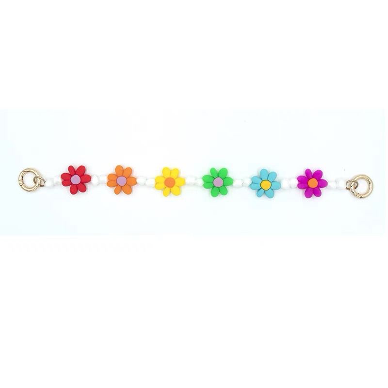 Happy Strap - Rainbow Daisy Flowers
