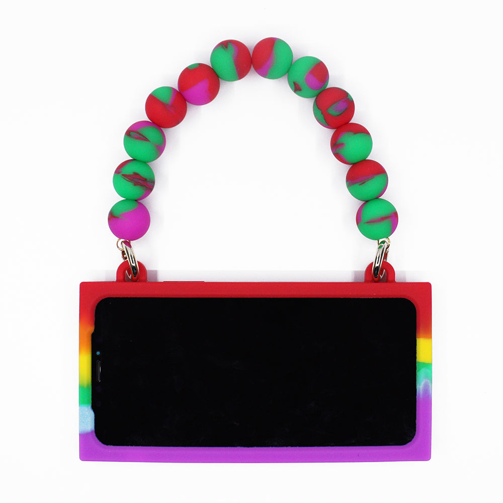 iPhone X/Xs Rainbow Handbag Case - BABY LOVER