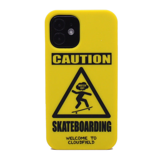 iPhone 12 Mini Simple Case - Caution Skateboarding