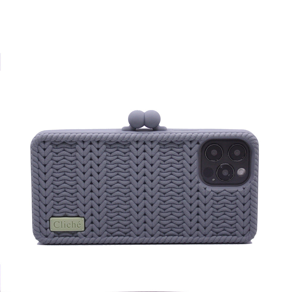 iPhone 12 Pro Knitted Case (Grey)
