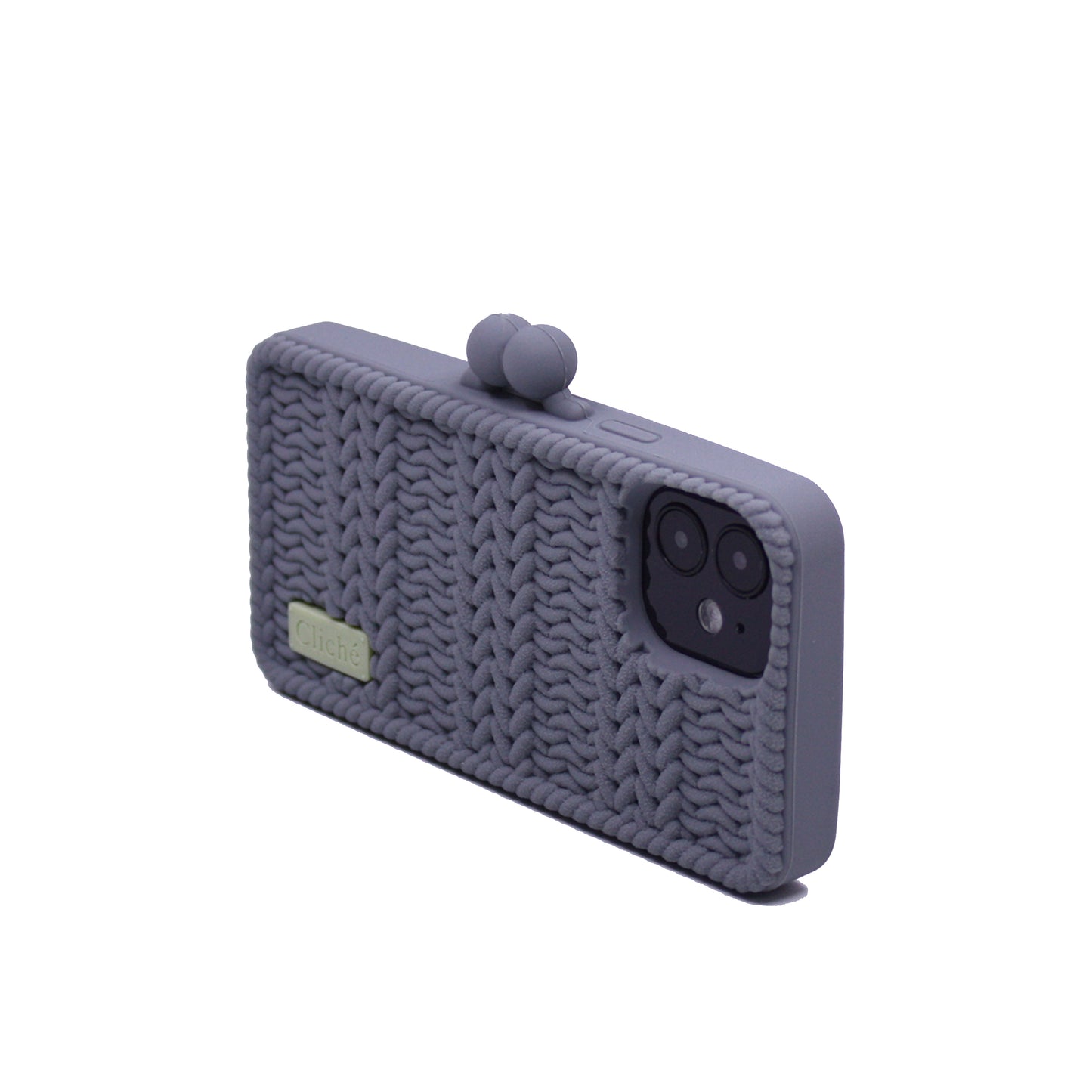iPhone 12 Mini Knitted Case (Grey)