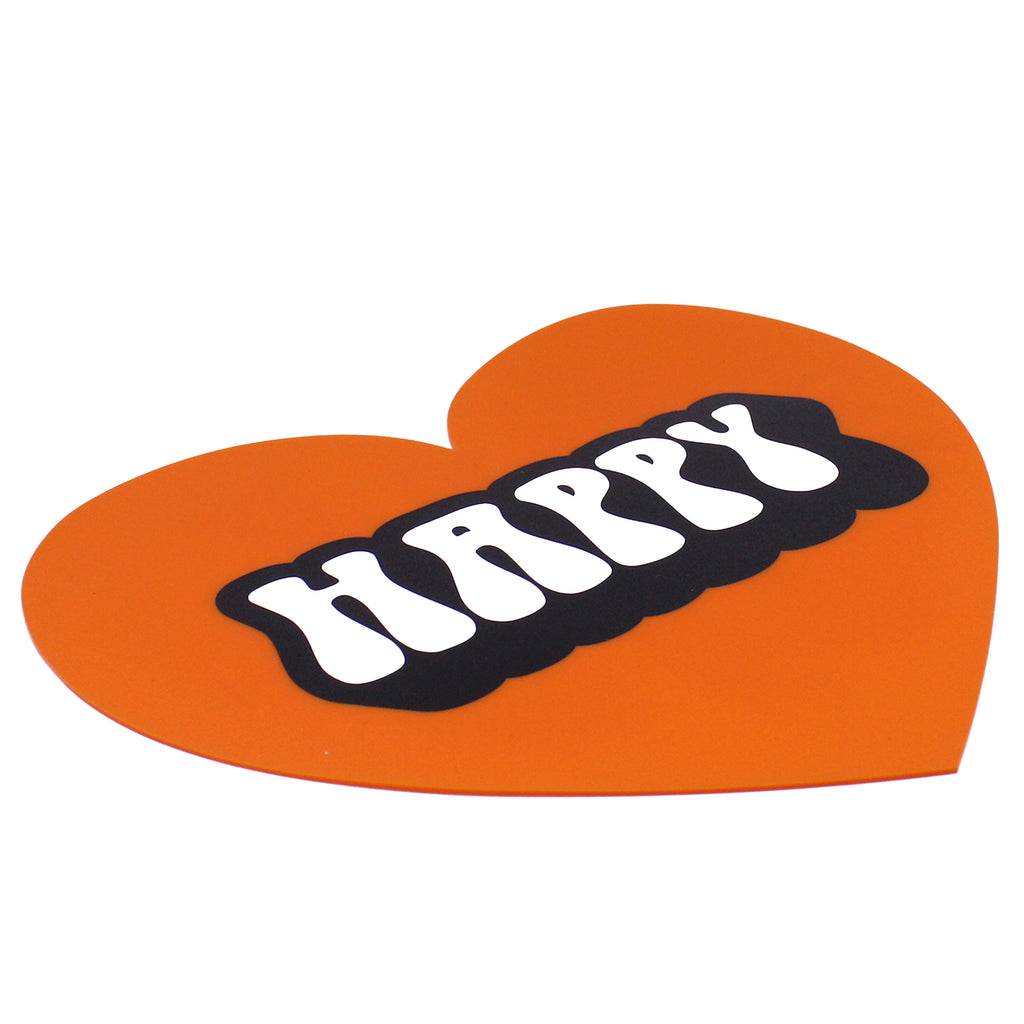 Silicone Big Heart Mat Set (Pack of 6)
