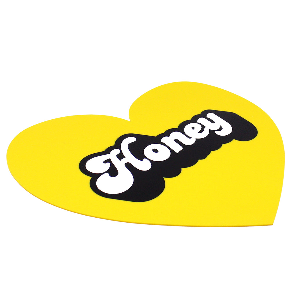 Silicone Big Heart Mat Set (Pack of 6)