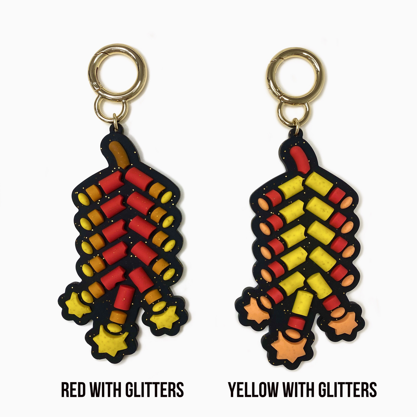 Happy Charm - Firecracker with Glitters