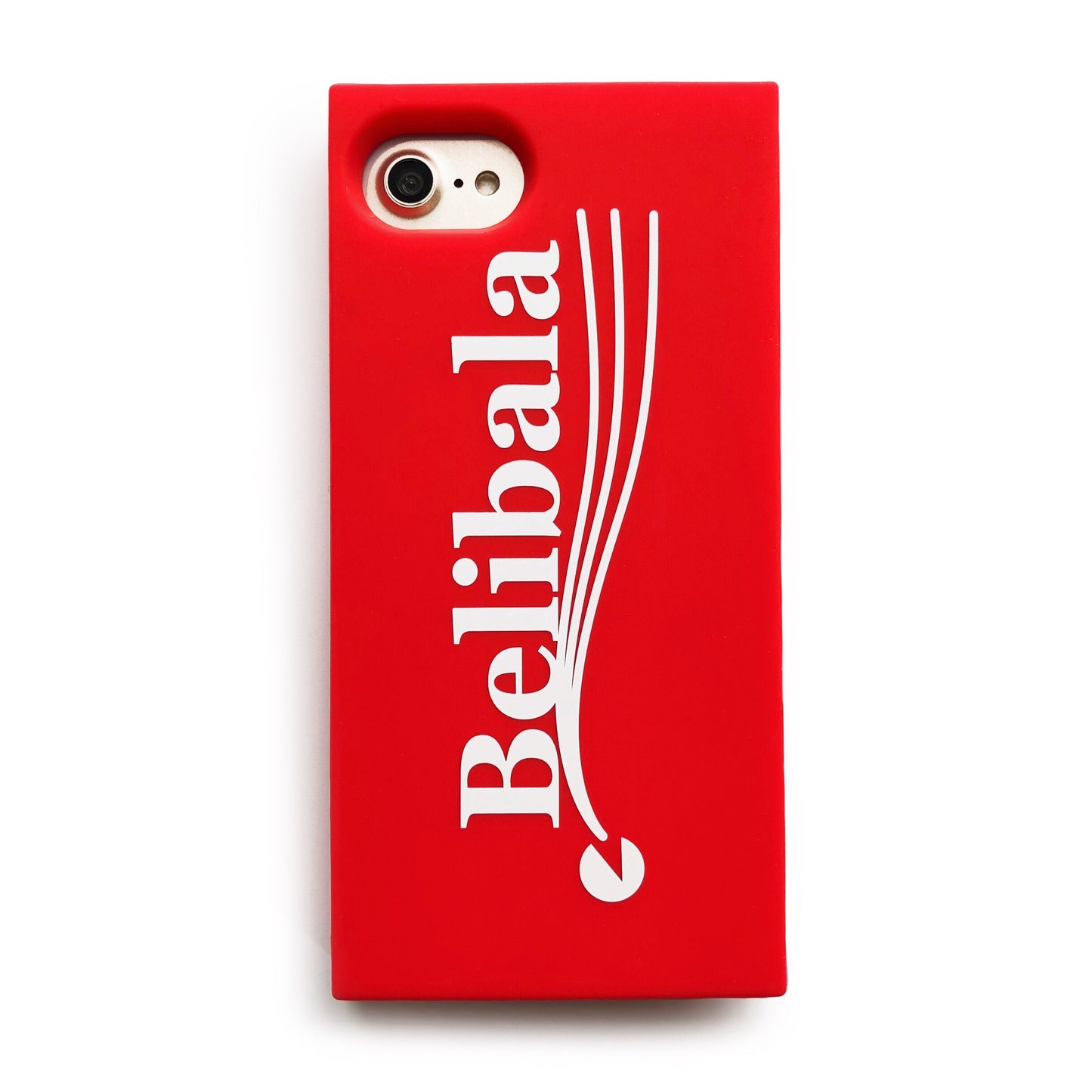 iPhone SE/7/8 Simple Case - Belibala (Red)