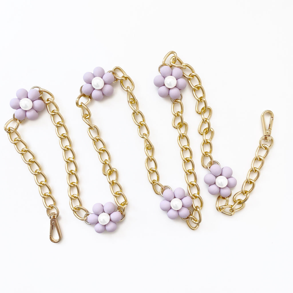 Blossom Long Strap (Purple)