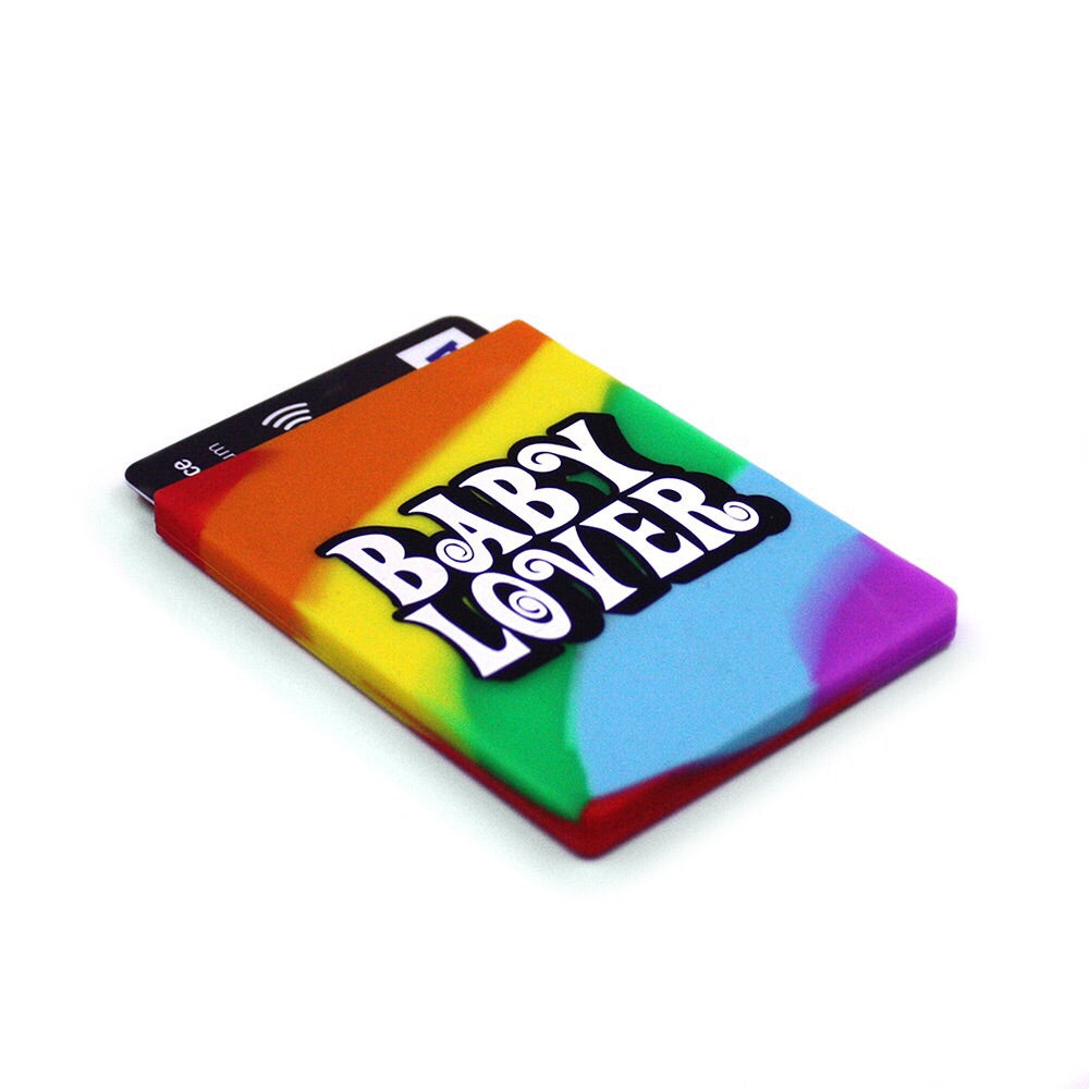 Removable Sticker Card Case - Rainbow BABY LOVER