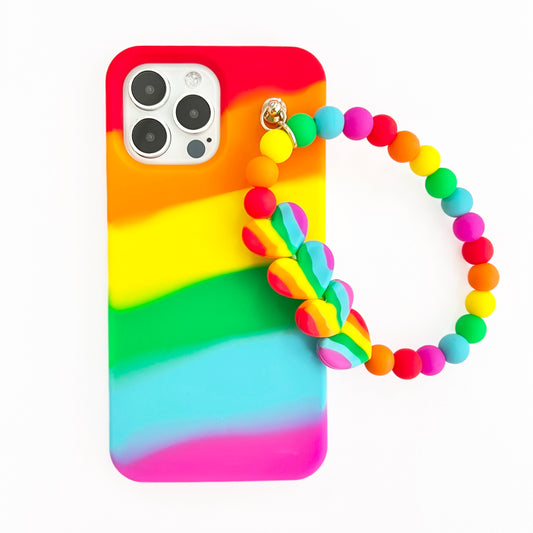 iPhone 13 Pro Max - Rainbow Case with Handle