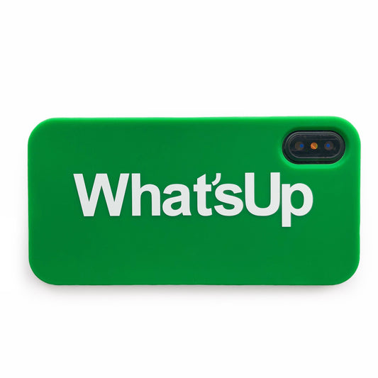 iPhone X/Xs Simple Case - What's Up