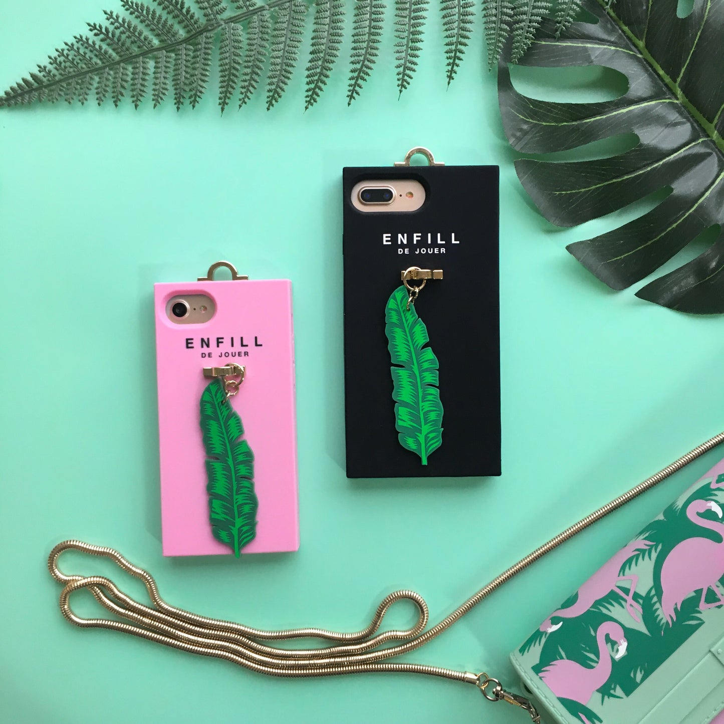 iPhone SE/7/8 Handing case -  Tropical Glam