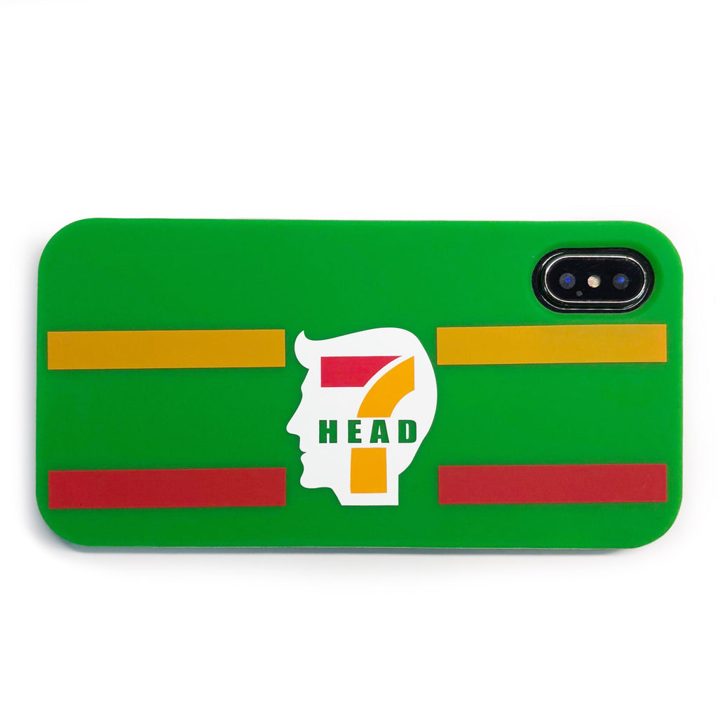 iPhone X/Xs Parody Simple Case - 7 Head
