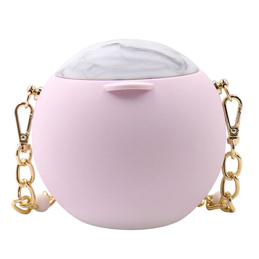 Silicone Bouncy Purse (Marble/Pink)