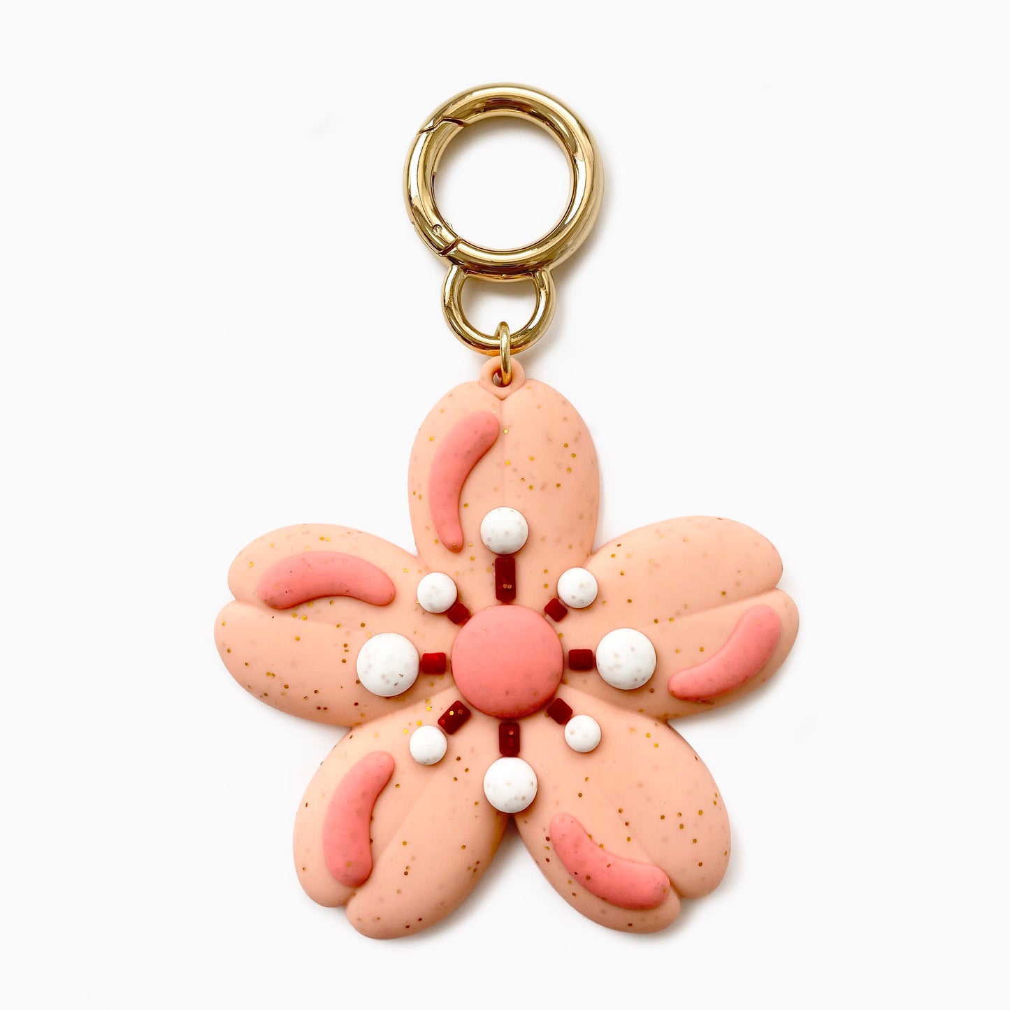 Happy Charm - Sakura with Glitter