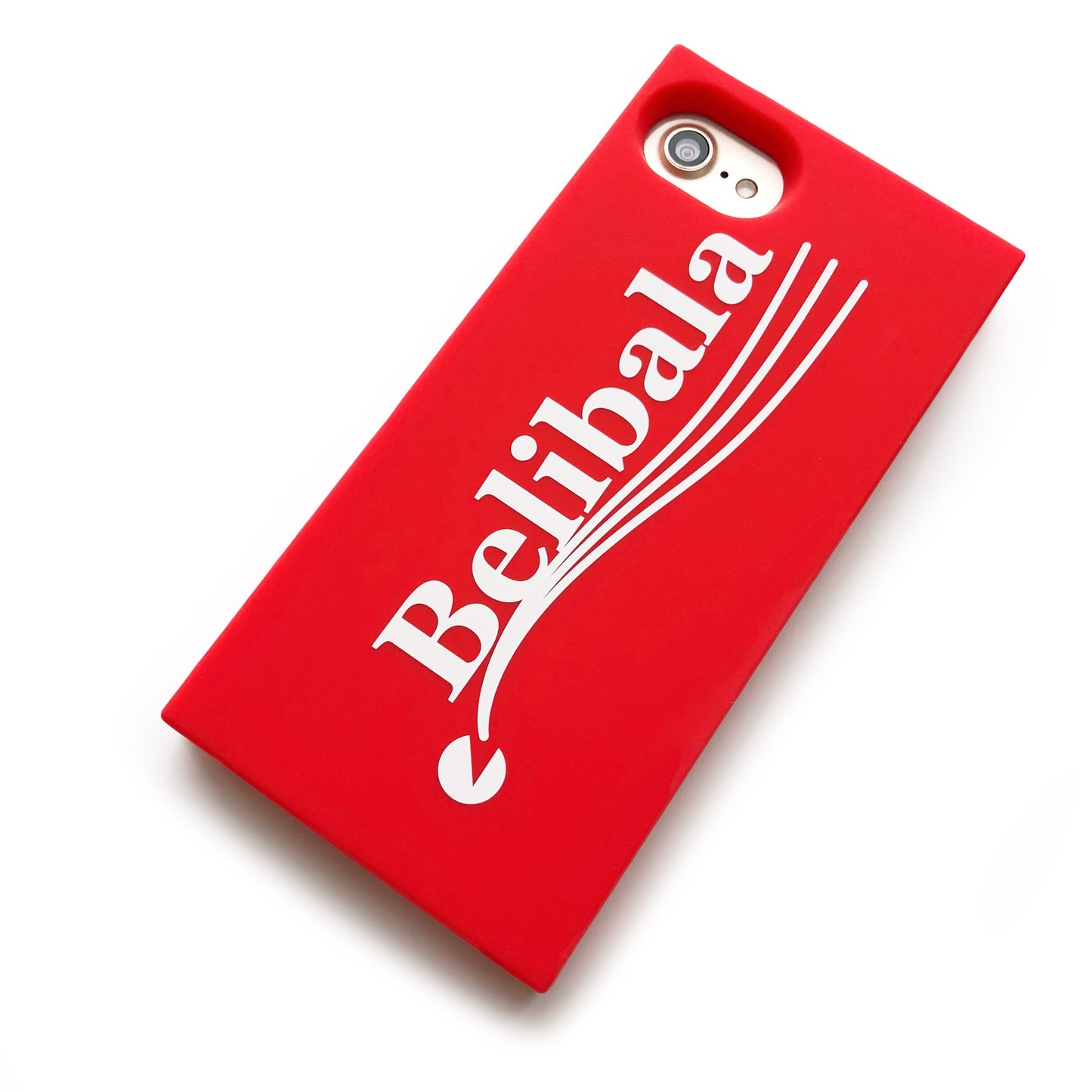 iPhone SE/7/8 Simple Case - Belibala (Red)
