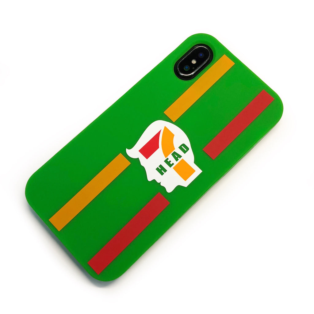 iPhone X/Xs Parody Simple Case - 7 Head