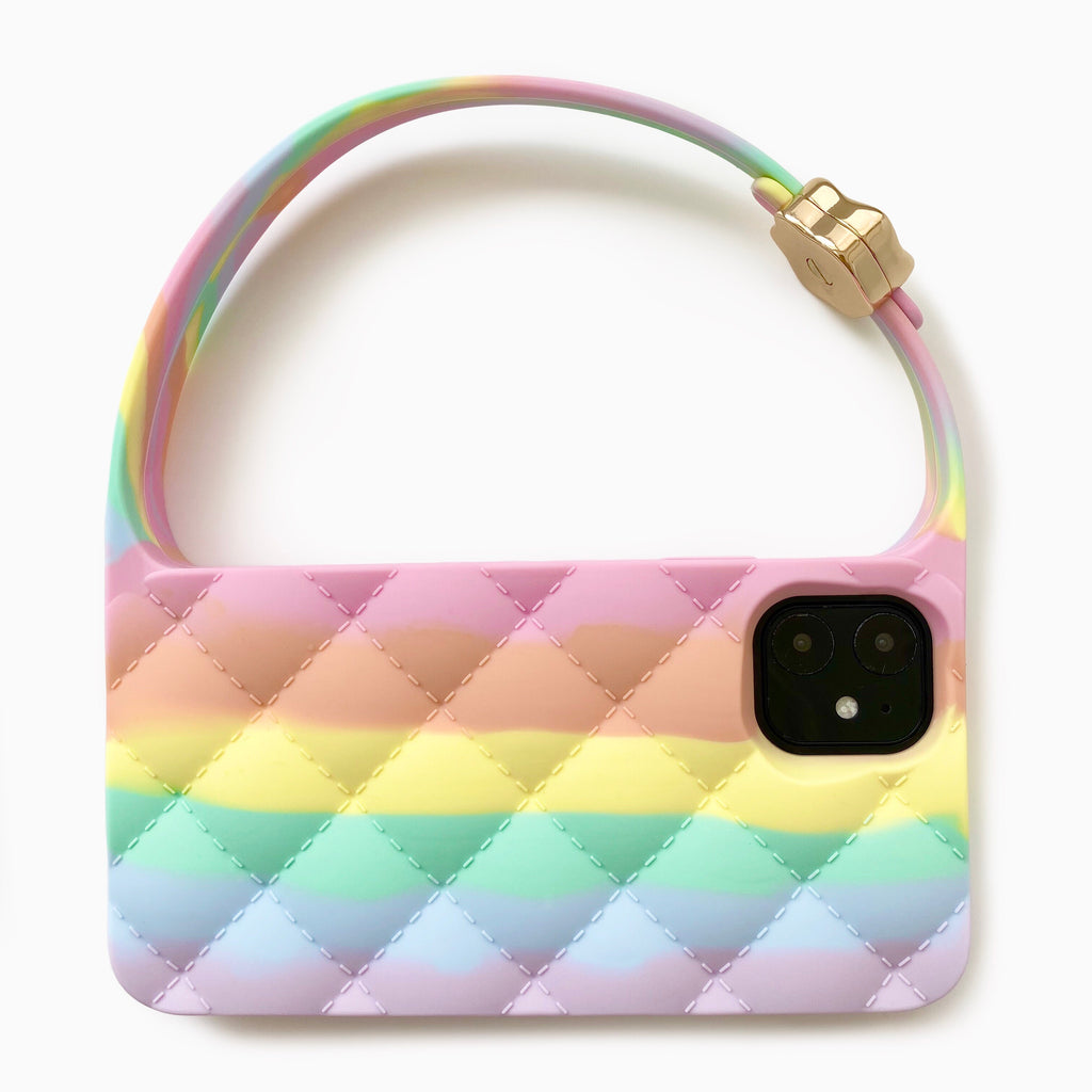 iPhone 11 Quilted Hobo Bag Case