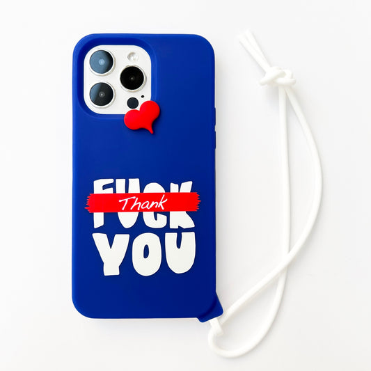 iPhone 14 Pro Max Case with Mini Heart (THANK You)