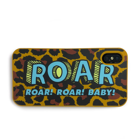 iPhone XS Max Simple Case - Leopard (ROAR)