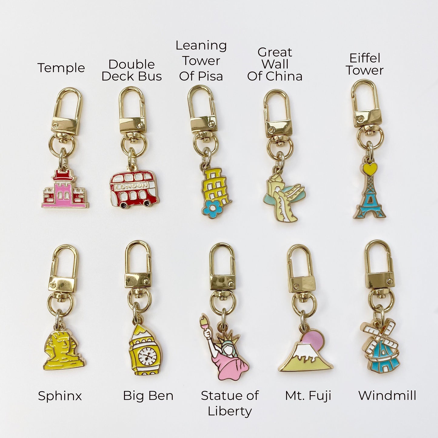 Happy Double Chain Strap