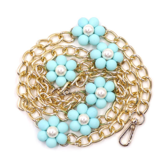 Blossom Long Strap (Blue)