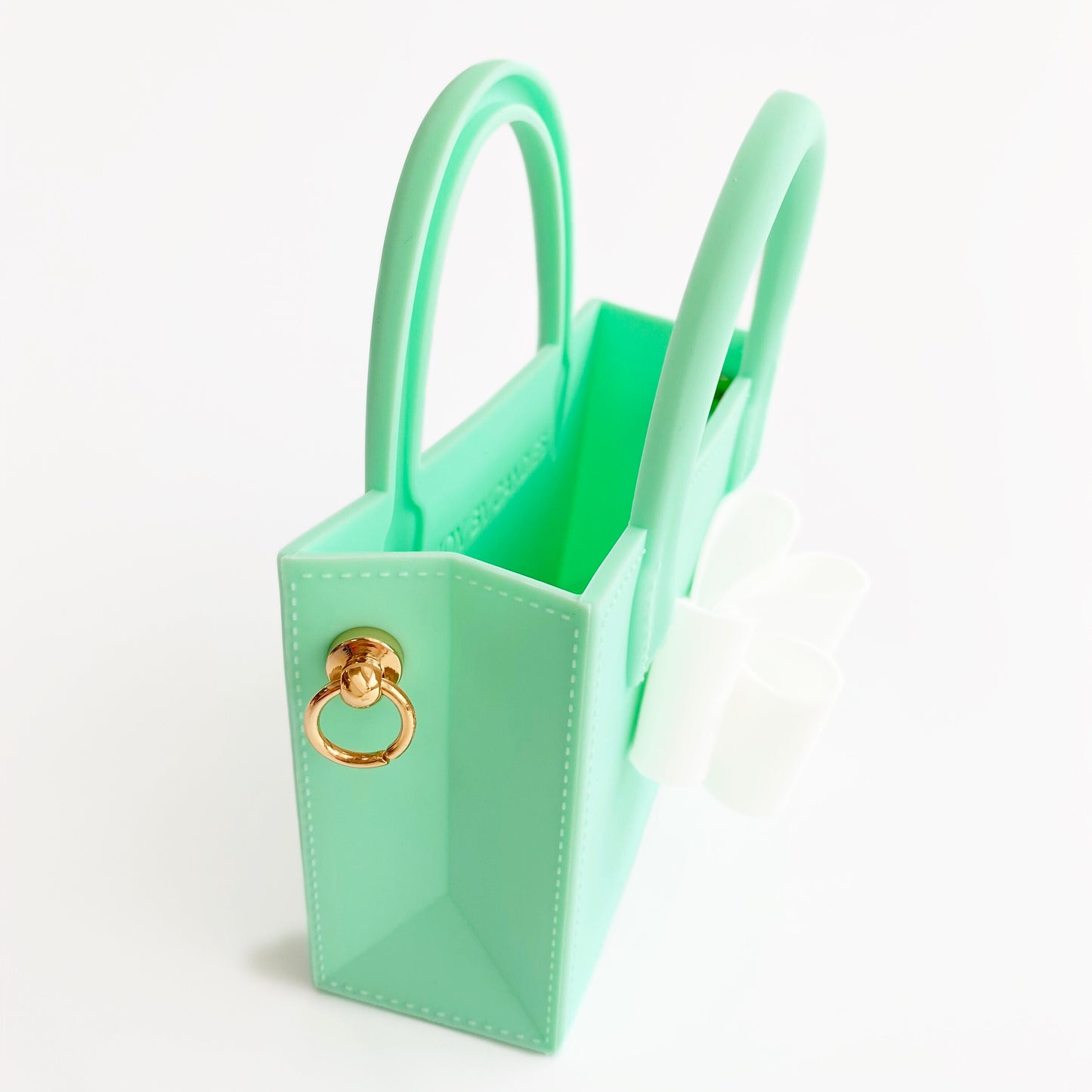 Micro Ribbon Box Bag (Green)