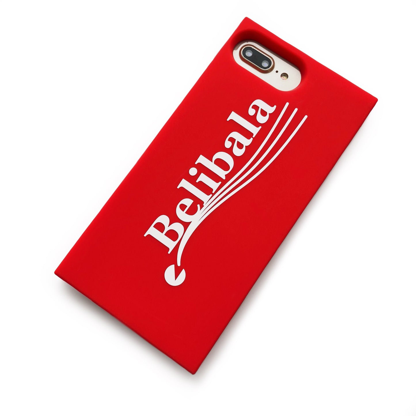 iPhone 7 Plus/8 Plus Simple Case - Belibala (Red)