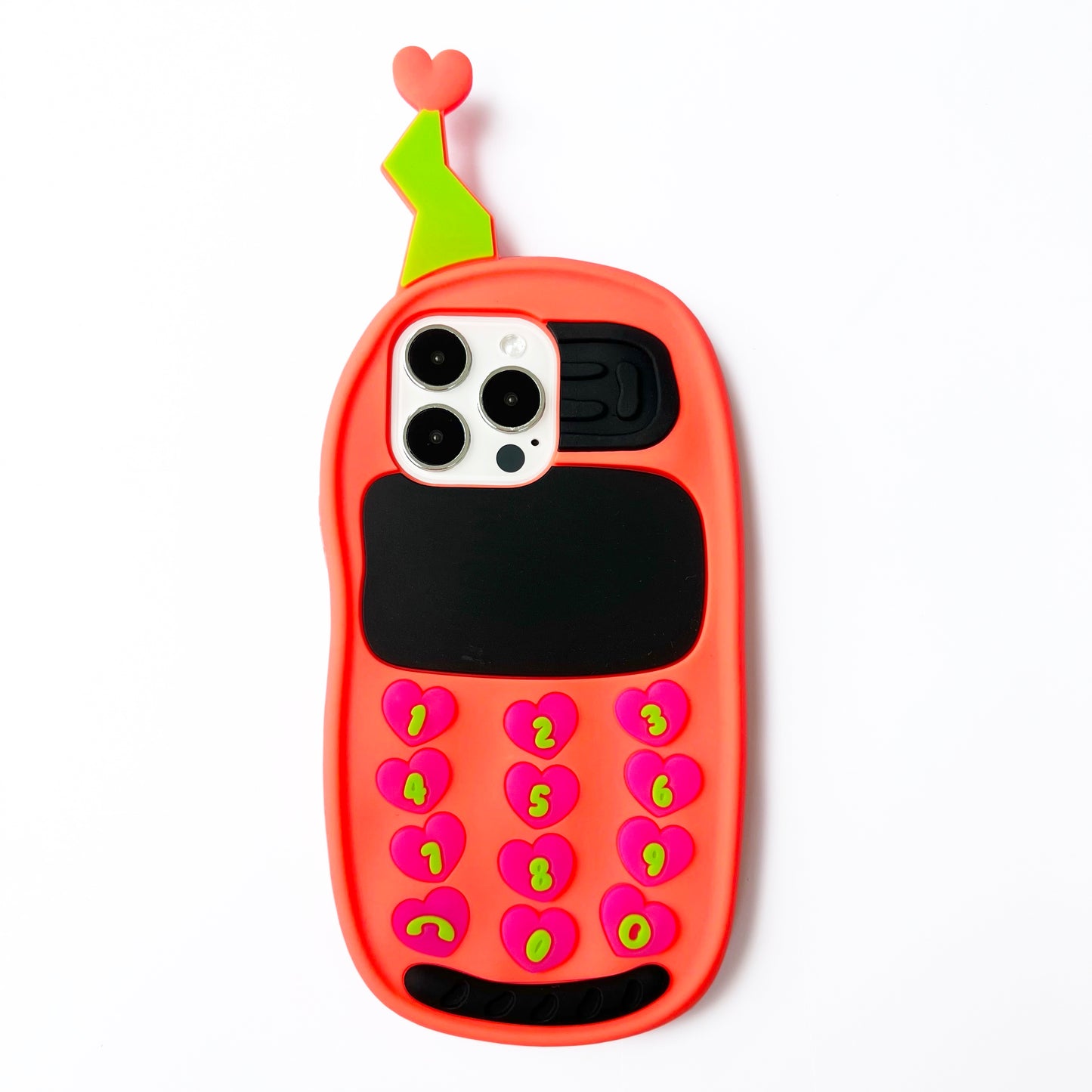 iPhone 14 Pro Max Case - Cellular Phone (Orange)