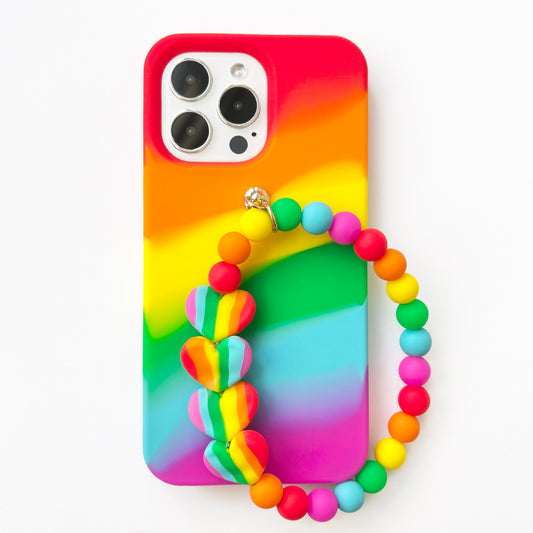 iPhone 14 Pro Max - Rainbow Case with Handle