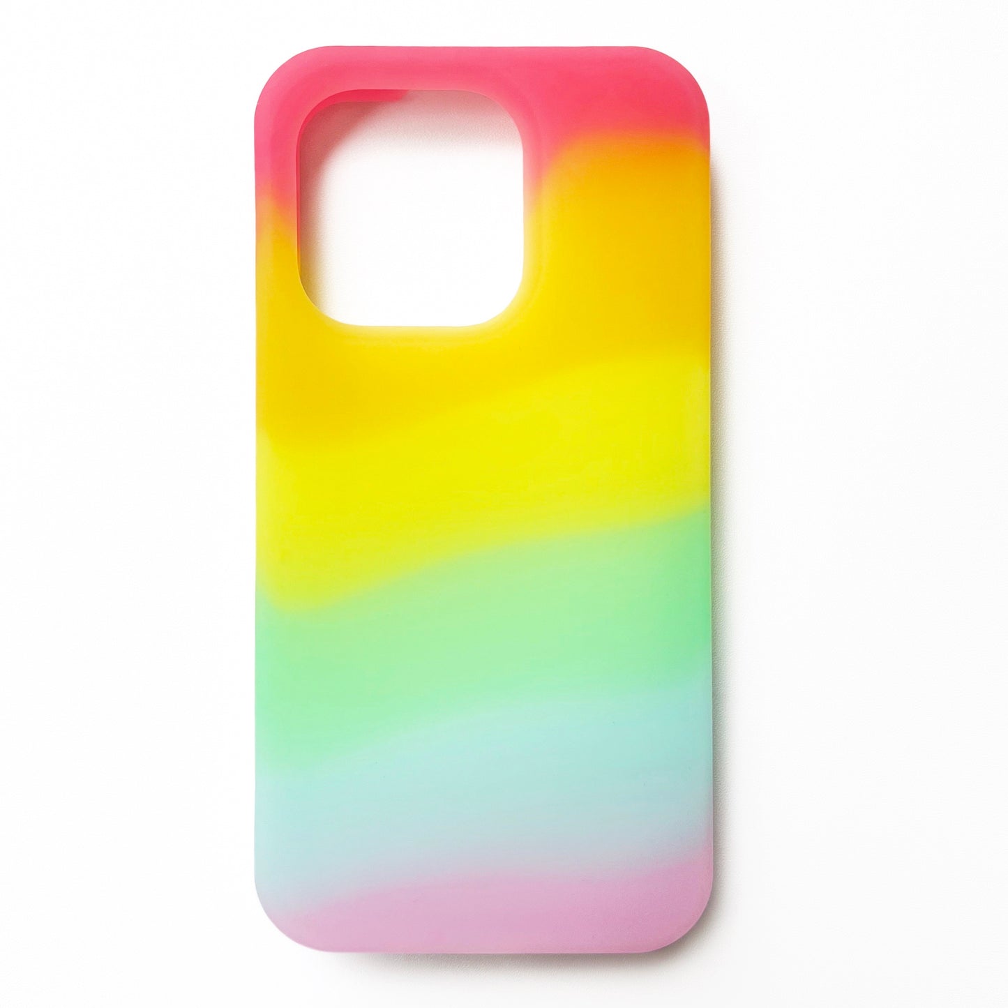 iPhone 14 Pro Jelly Rainbow Case