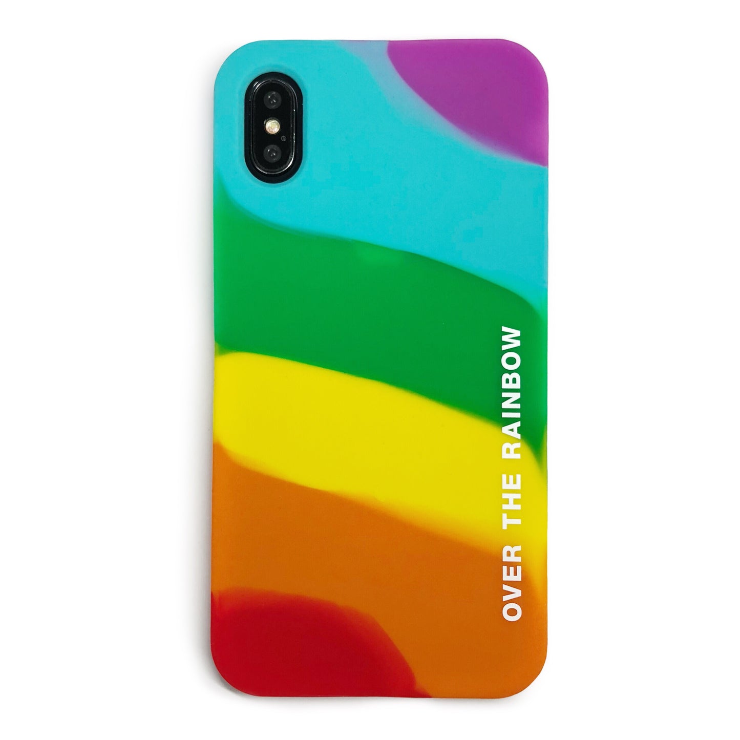 iPhone XS Max Simple Case - OVER THE RAINBOW