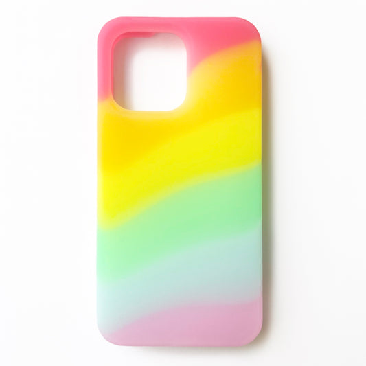 iPhone 14 Pro Max Jelly Rainbow Case