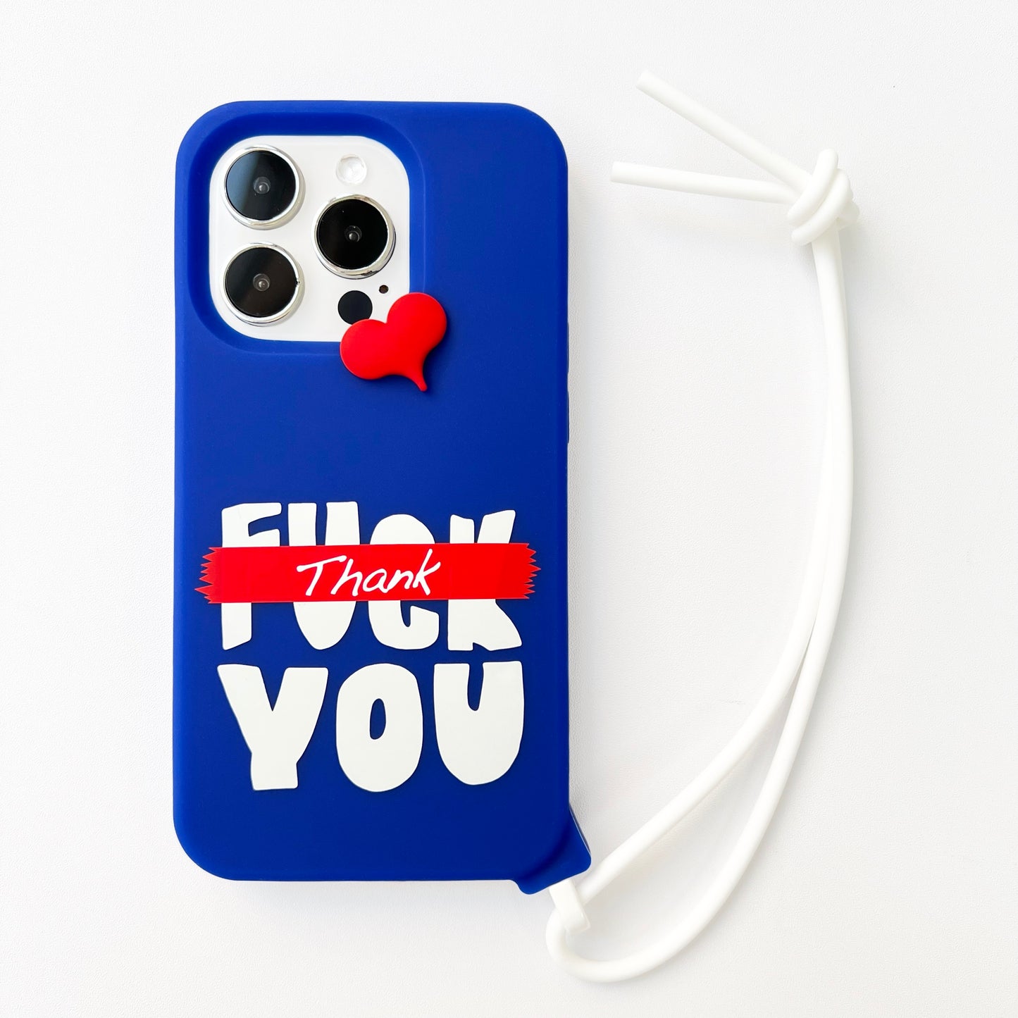 iPhone 14 Pro Case with Mini Heart (THANK You)