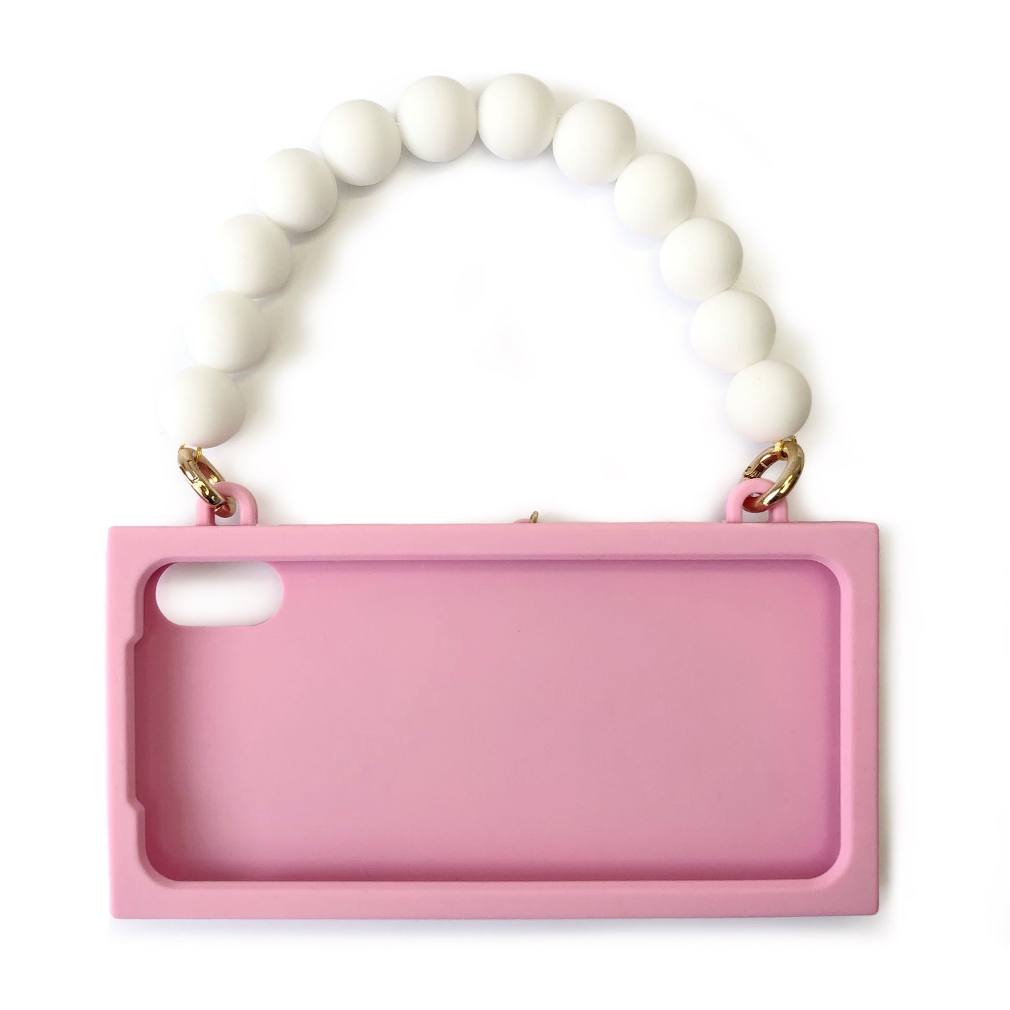iPhone XS Max - Pink Rainbow Handbag Case