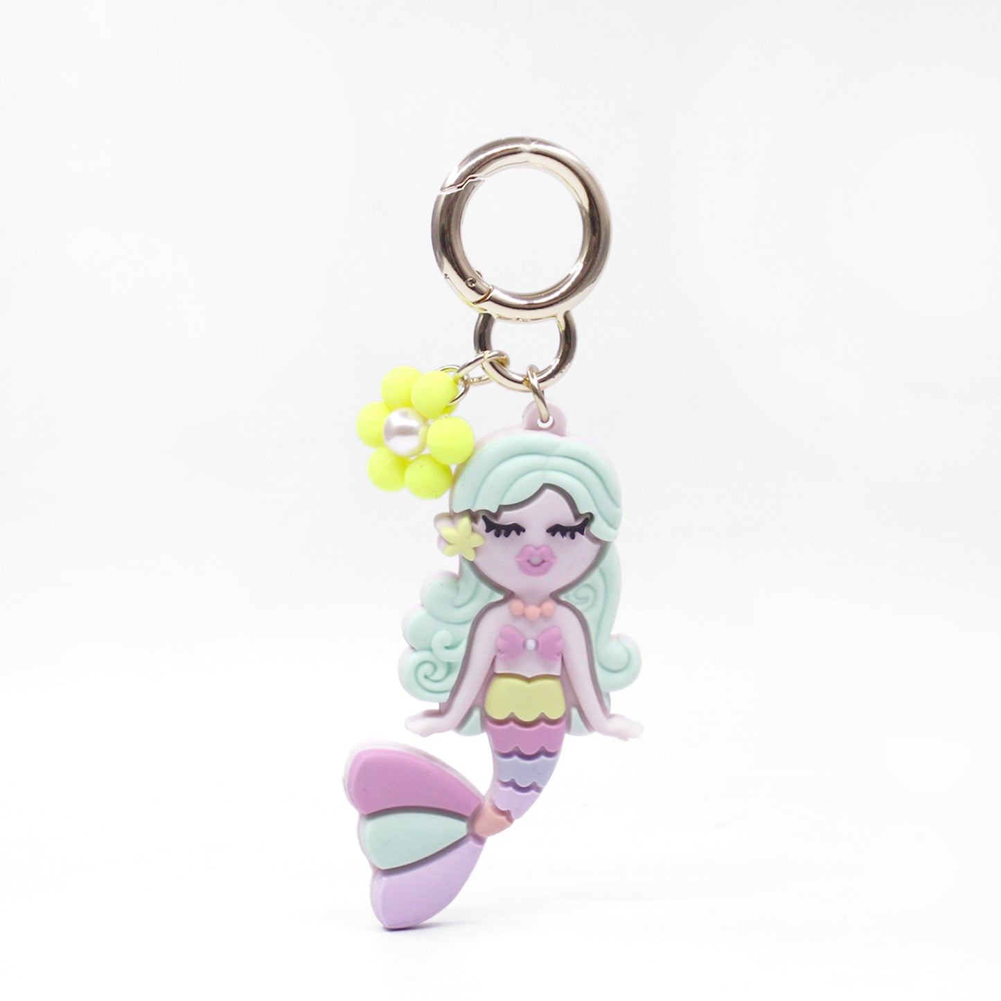 Happy Charm - Little Mermaid with Blossom Flower