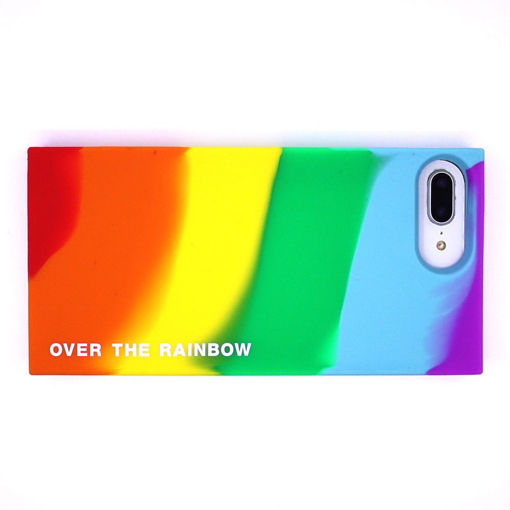 iPhone 7 Plus/8 Plus Rainbow Simple Case - Over the Rainbow