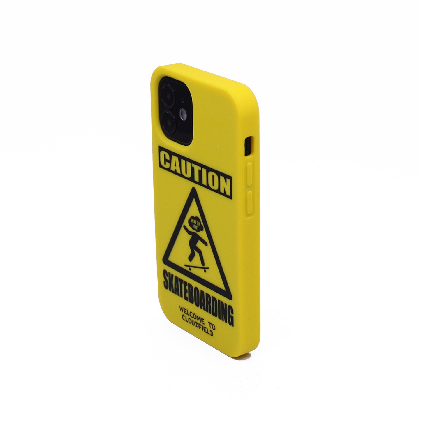 iPhone 12 Mini Simple Case - Caution Skateboarding